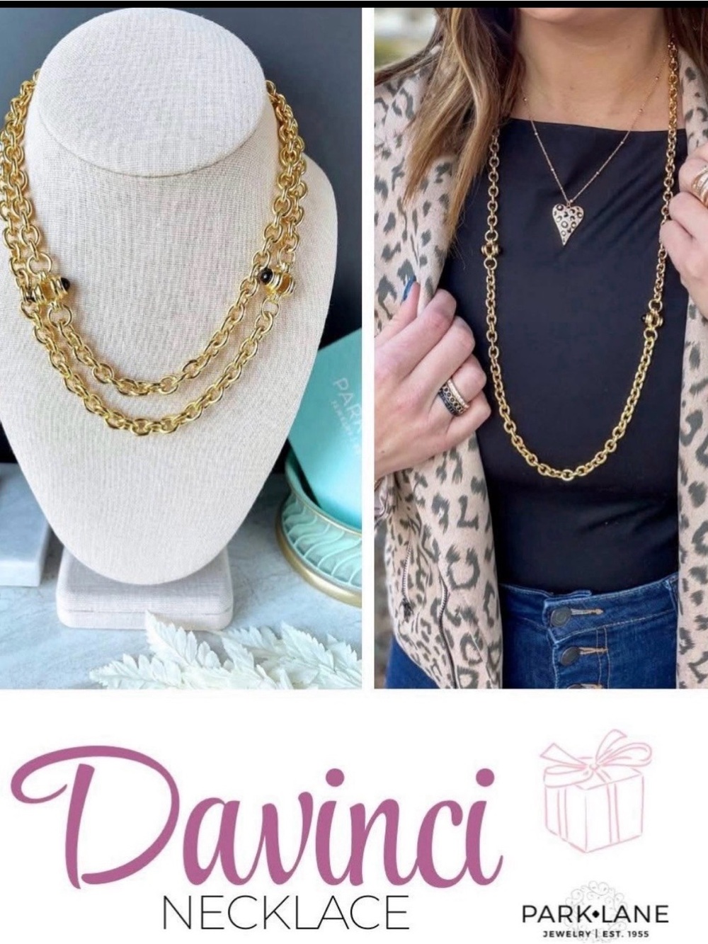 Park Lane Davinci Gold Chain Necklace